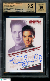 2007 Star Trek Deep Space 9 Autograph Terry Farrell Limited Auto BGS 9.5/10
